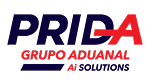 Logo de Prida Grupo Aduanal Solutions, agencia aduanal en México especializada en despacho aduanal y logística inteligente